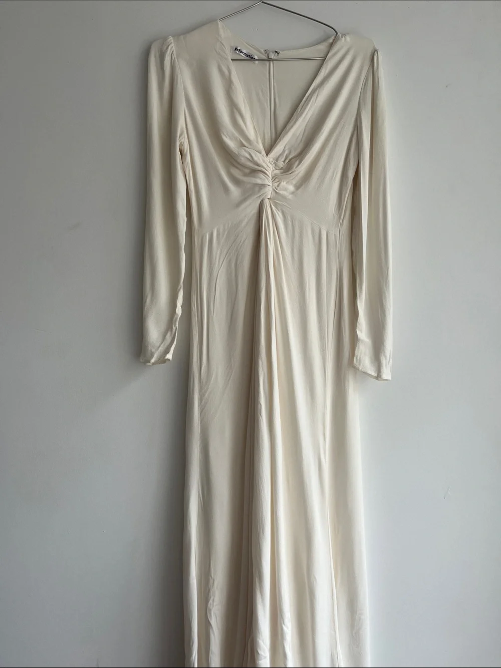 Reformation “Gatsby” Ivory Maxi Dress! - Picture 2 of 8
